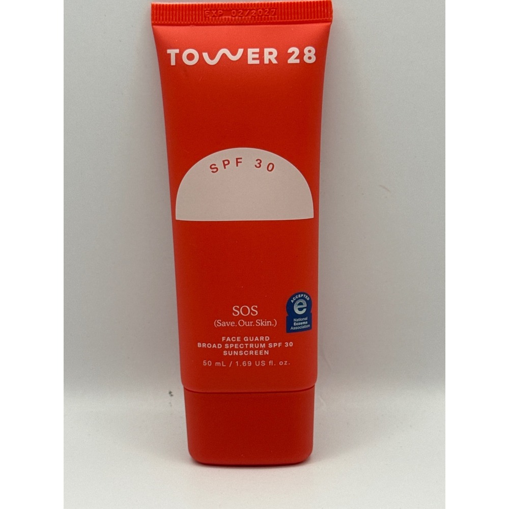 Tower 28 SOS Face Guard Broad Spectrum SPF 30 Sunscreen 1.69oz NIB